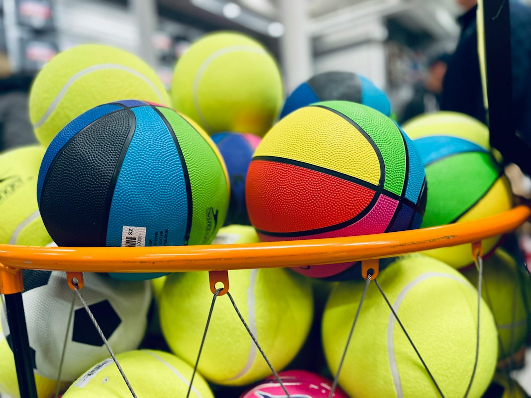 Colección de balones de fútbol profesional
